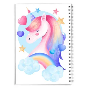  دفتر مشق 50 برگ مدل یونی کورن کد Note-Uni-03