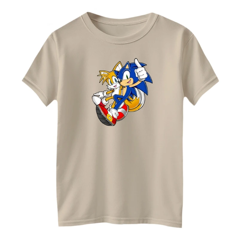 تی شرت آستین کوتاه بچگانه مدل سونیک کد01