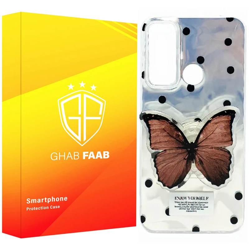 کاور قاب فاب مدل دخترانه مناسب برای گوشی موبایل شیائومی  Redmi Note 8 به همراه پاپ سوکت