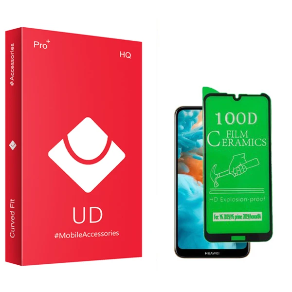 محافظ صفحه نمایش سرامیکی یو دی مدل HQ مناسب برای گوشی موبایل هوآوی Y7 Prime 2019