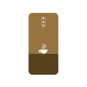 MAHOOT Minimal Cup of Coffee Icon Cover Sticker for Nokia 2.3
