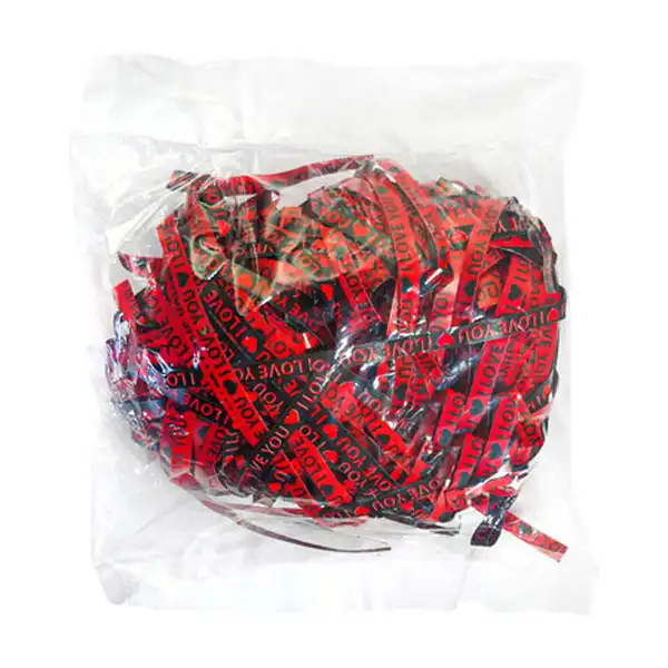 پوشال تزئینی مدل I Love You