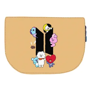 کیف رودوشی دخترانه مدل bts logo کد KD-22
