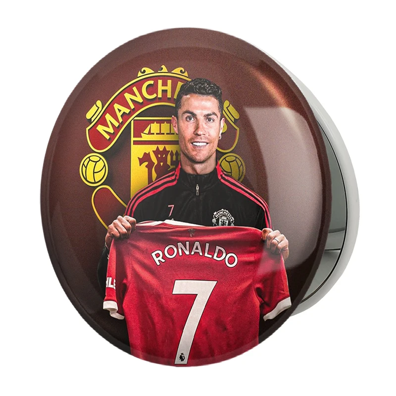 آینه جیبی خندالو طرح کریستیانو رونالدو مدل تاشو کد 13922 