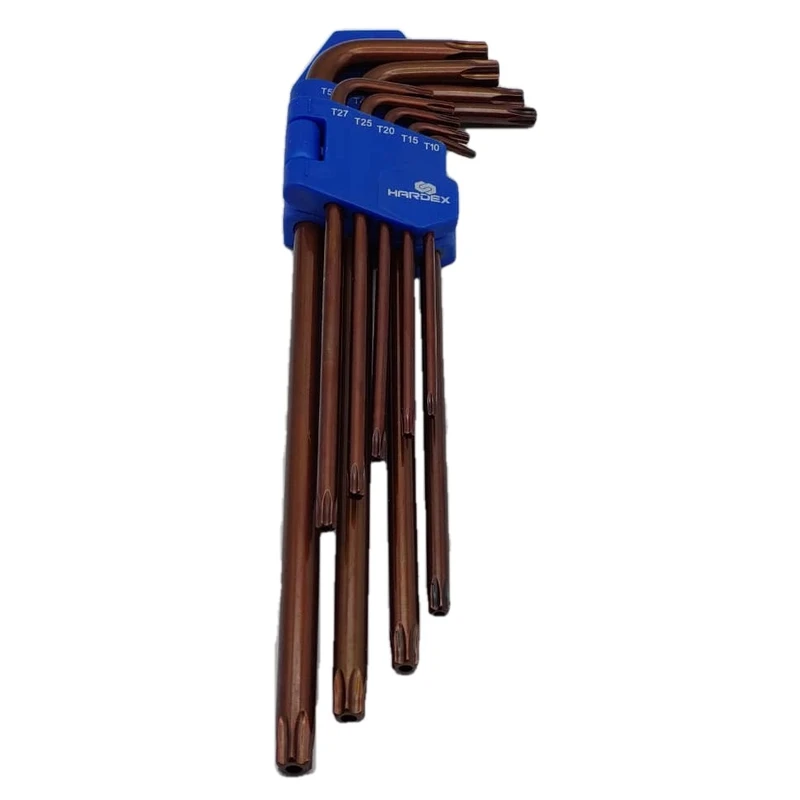 مجموعه 9 عددی آلن ستاره ایی هاردکس مدل STAR KEY-S2