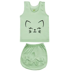 ست تاپ و شورت نوزادی کارانس مدل SSG-242