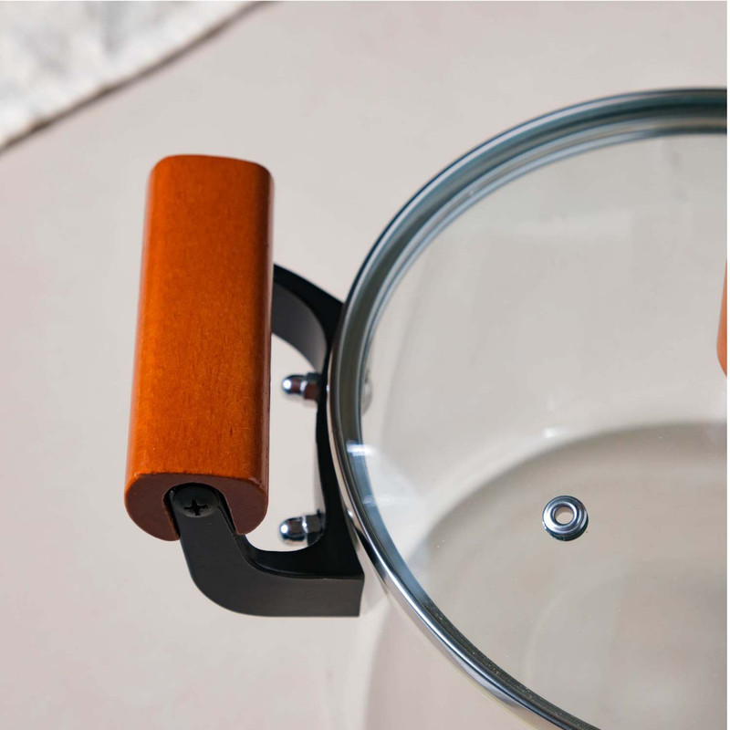 سرویس قابلمه 3 پارچه مدل شیشه ایی کد NC21,NC20,NC19