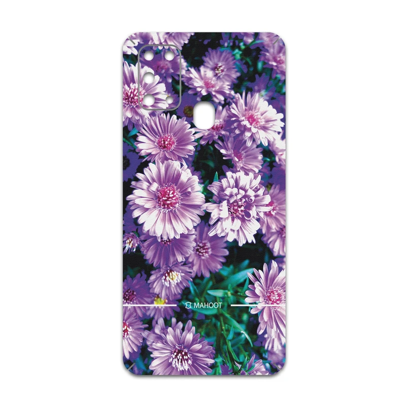 برچسب پوششی ماهوت مدل Purple-Flower مناسب برای گوشی موبایل سامسونگ Galaxy M31