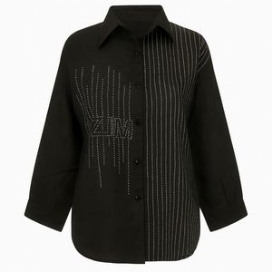 شومیز آستین بلند یقه برگردان زنانه مدل Da41