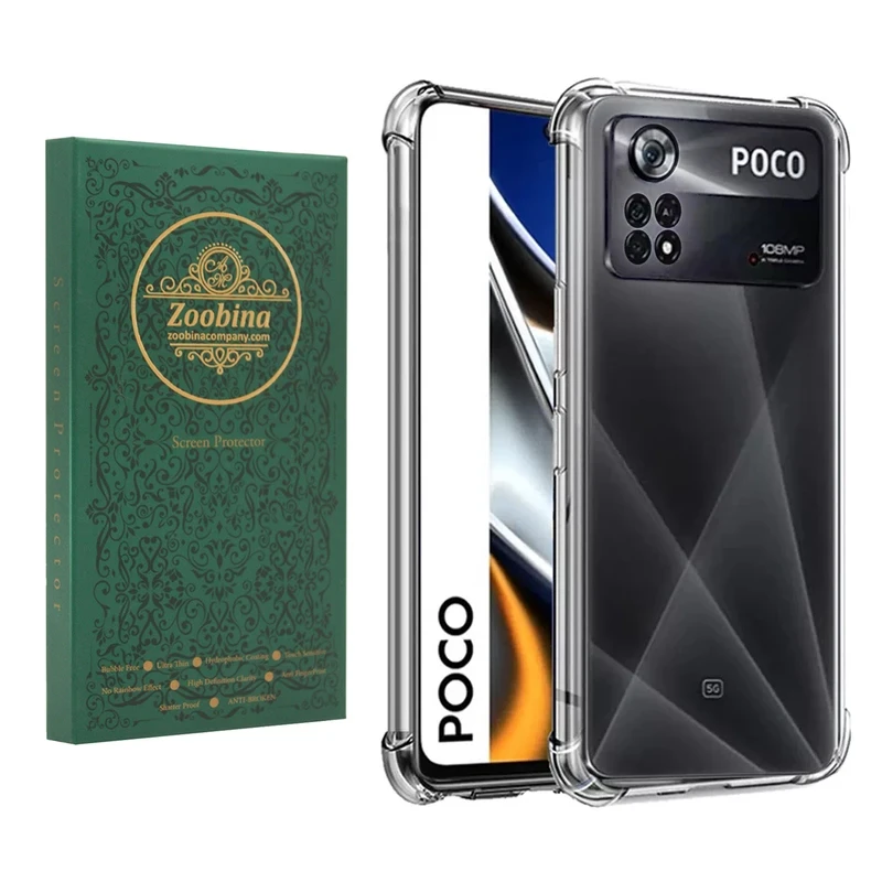  کاور زوبینا مدل Bort مناسب برای گوشی موبایل شیائومی Poco X4 Pro 