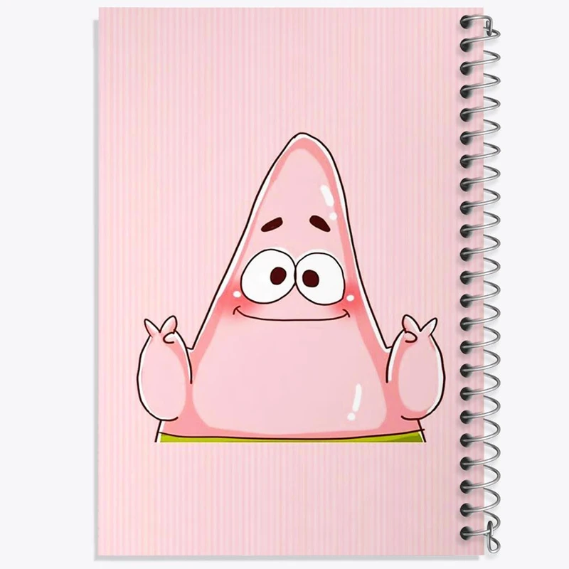 دفتر شطرنجی 50 برگ خندالو طرح باب اسفنجی و پاتریک کد 1319