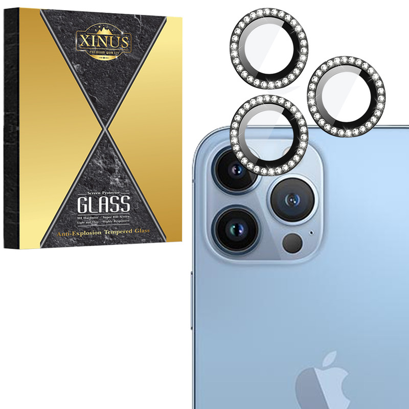 محافظ لنز دوربین ژینوس مدل RINX مناسب برای گوشی موبایل اپل iPhone 15 Pro
