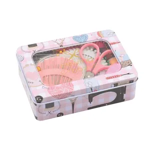 جعبه نخ و سوزن طرح فانتزی مدل مسافرتی کد MOKABS مجموعه 20 عددی