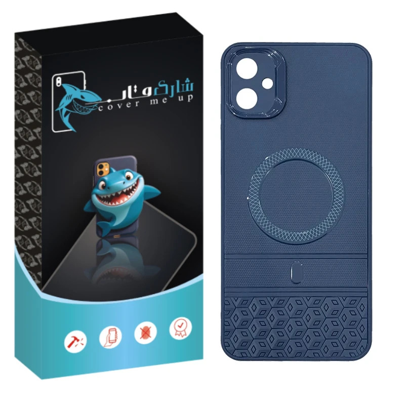 کاور شارک قاب مدل تاس مناسب برای گوشی موبایل سامسونگ Galaxy A05