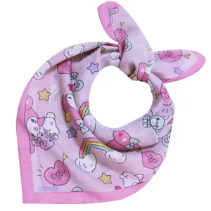 روسری دخترانه مدل کرومی رنگین کمان کد 1023737