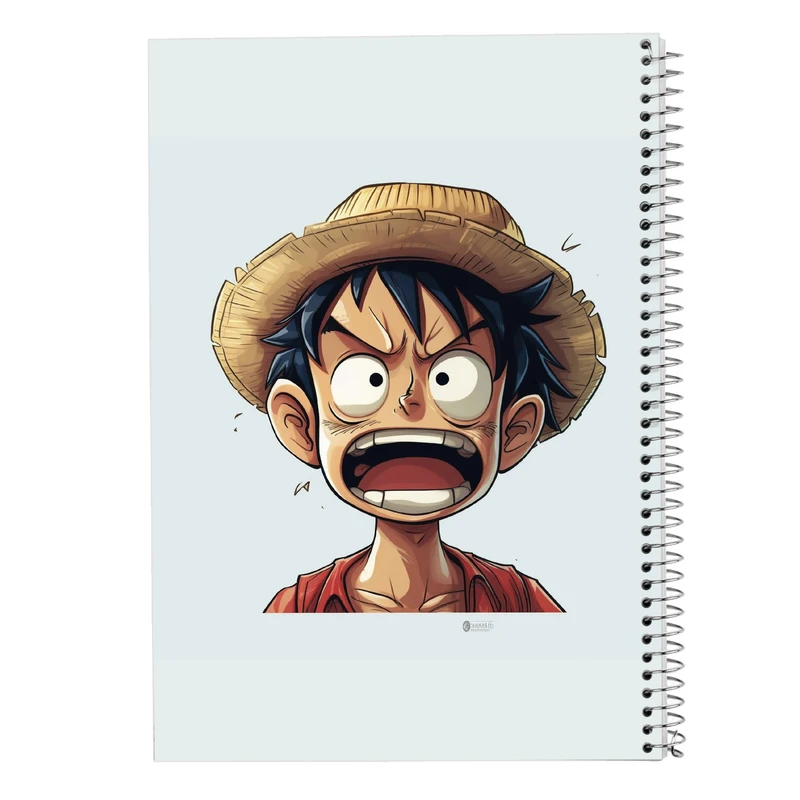 دفتر شطرنجی 50 برگ مدوپد مدل وان پیس One Piece کد DF10789