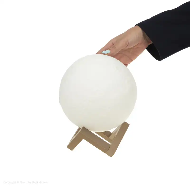 چراغ خواب طرح کره ماه مدل 3D Printing Moon