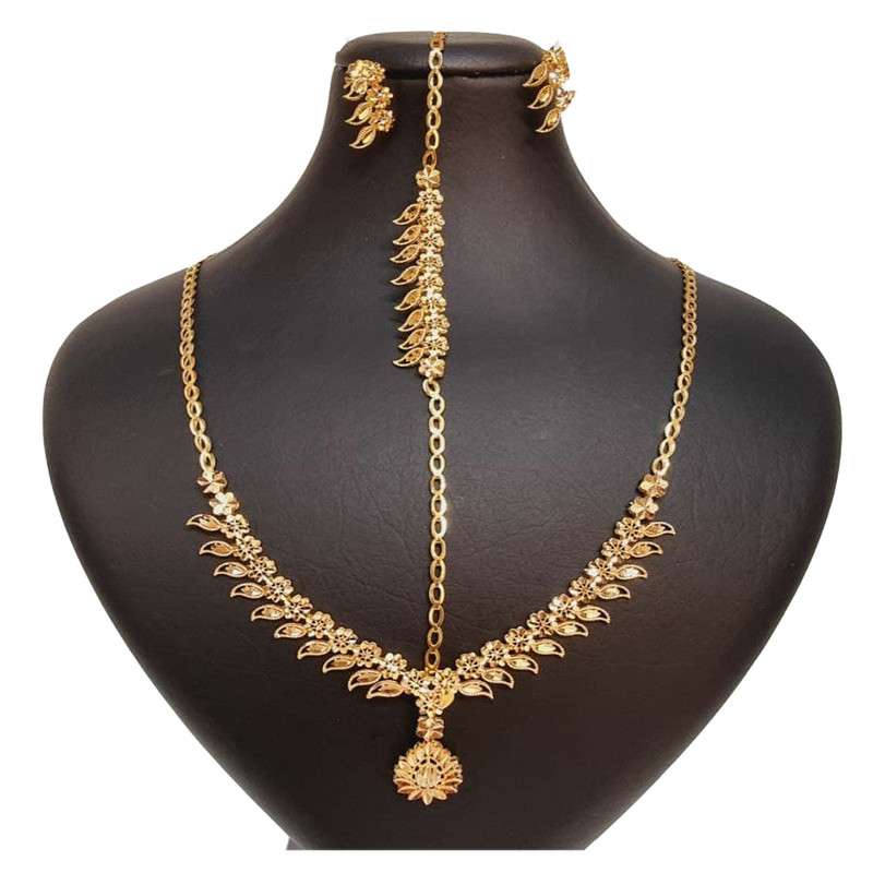 نیم ست طلا 18 عیار زنانه گالری یارطلا مدل تراش کد SR82-G