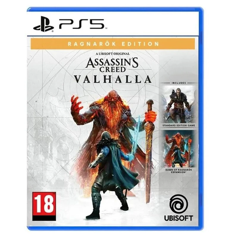 بازی Assassin's Creed Valhalla نسخه Ragnarok Edition مخصوص PS5