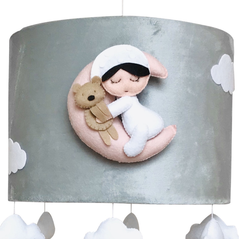 لوستر کودک مدل دختر خوابالو