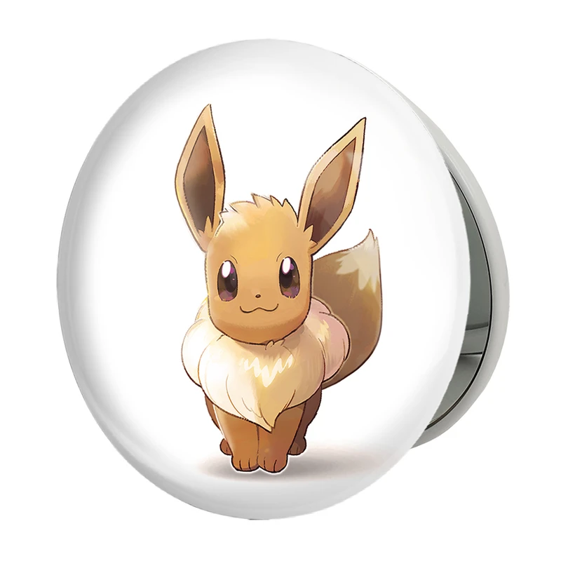 آینه جیبی خندالو طرح ایو انیمه پوکمون مدل تاشو کد 17409 