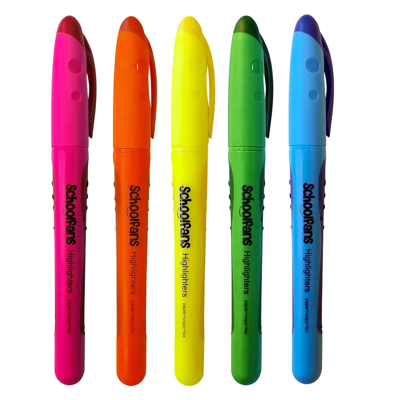 ماژیک علامت گذار اسکول فنس مدل قلمی بسته 5 عددی