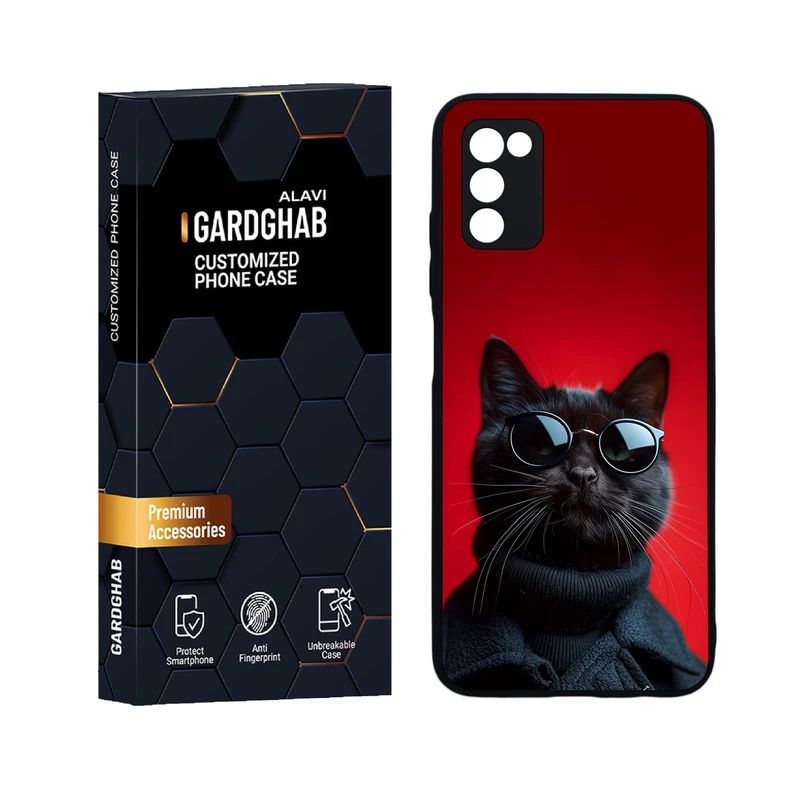 کاور گارد قاب علوی دورژله ای مدل کارتونی و انیمه مناسب برای گوشی موبایل سامسونگ Galaxy A03s