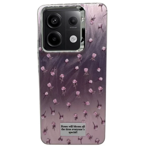 کاور طرح گل‌دار مناسب برای گوشی موبایل شیائومی Redmi Note 13 Pro 4g
