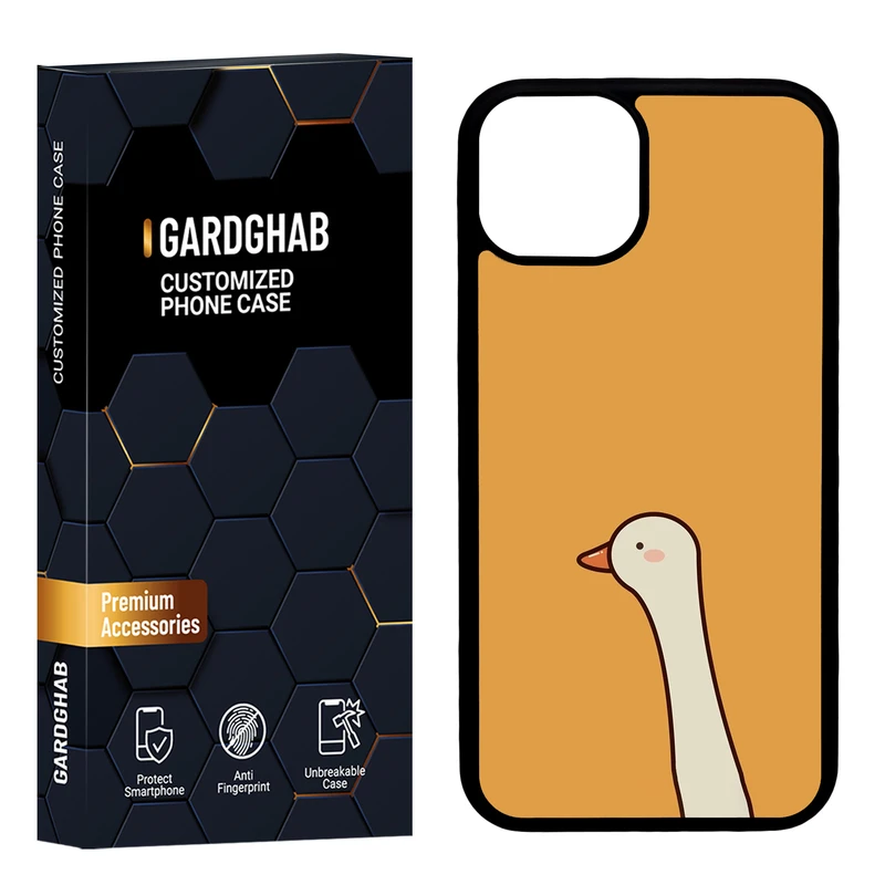 کاور گارد قاب مدل پشت گلس فانتزی مناسب برای گوشی موبایل اپل iPhone 13 