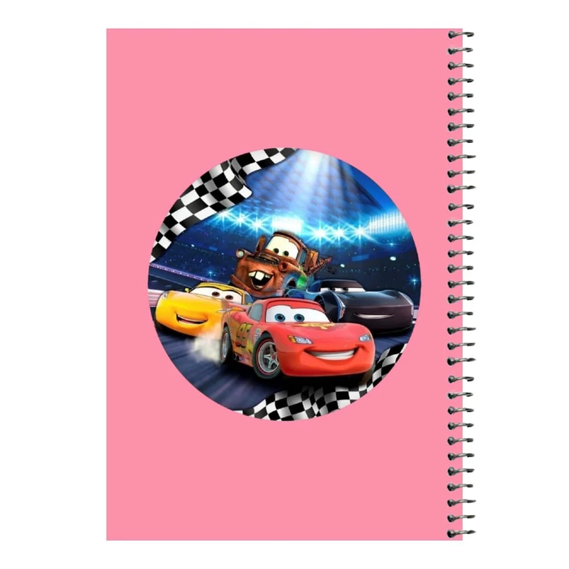 دفتر مشق 80 برگ اس جی مدل ماشین ها   