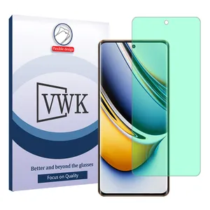 VWK Tough model Green light screen protector suitable for Realme 11 Pro Plus mobile phone