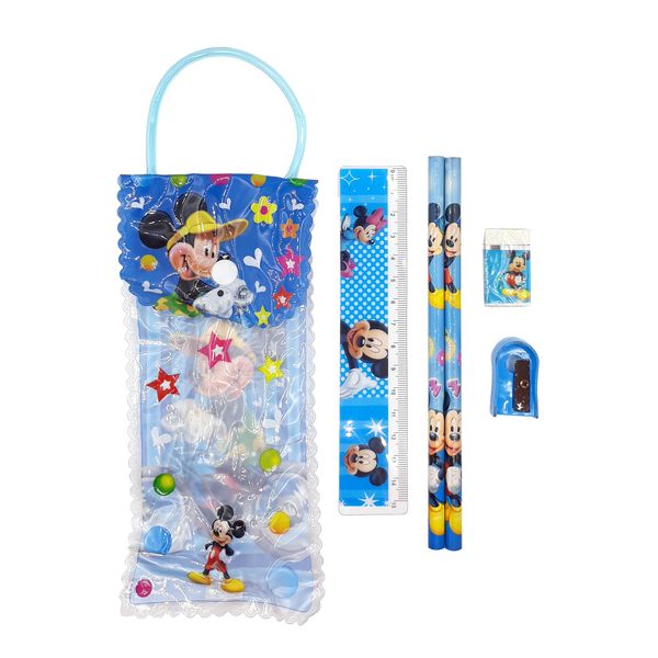 بسته لوازم تحریر مدل موش کد MM08 مجموعه 5 عددی