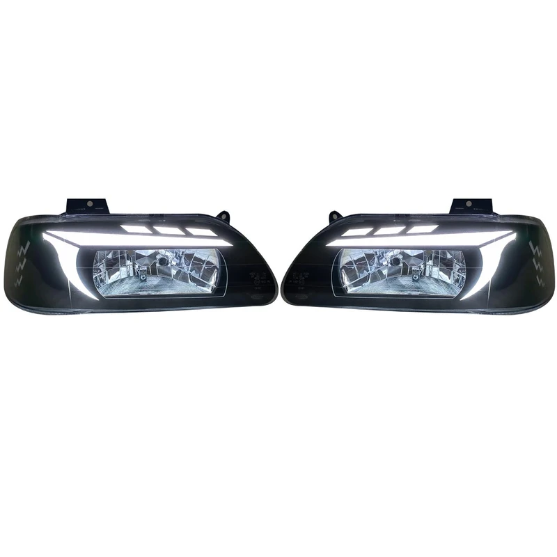 چراغ جلو خودرو گروه پژوهش صنعت مدرن کد 0045 مناسب برای پراید 131 بسته دو عددی