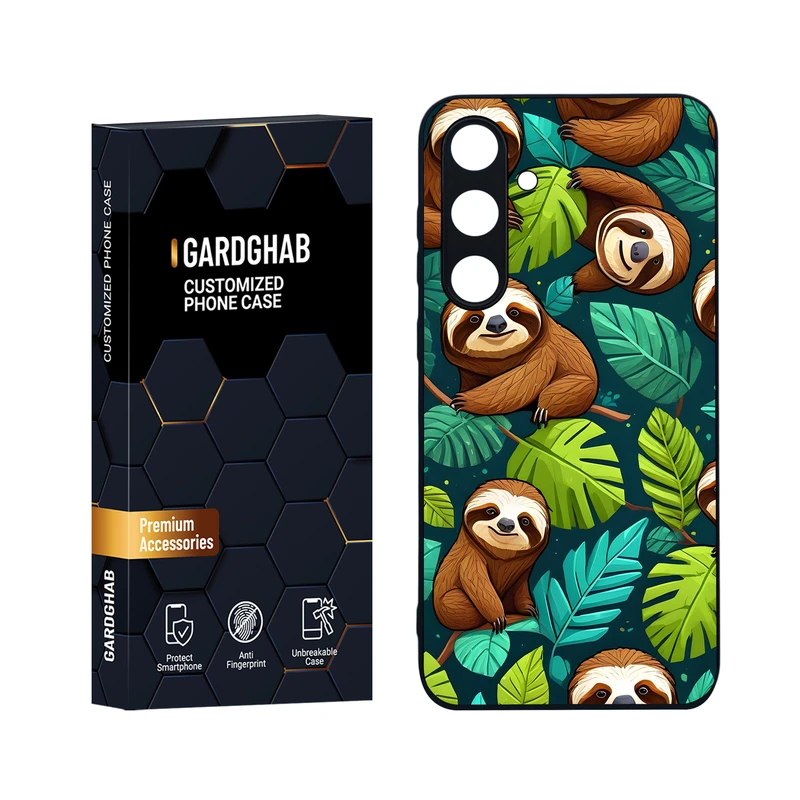 کاور گارد قاب مدل هنری مناسب برای گوشی موبایل سامسونگ Galaxy S24 FE