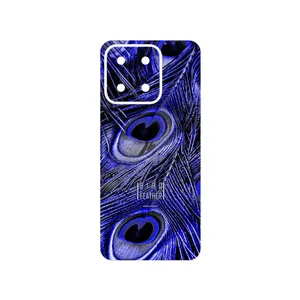 MAHOOT Purple Feather Cover Sticker for Honor X5b