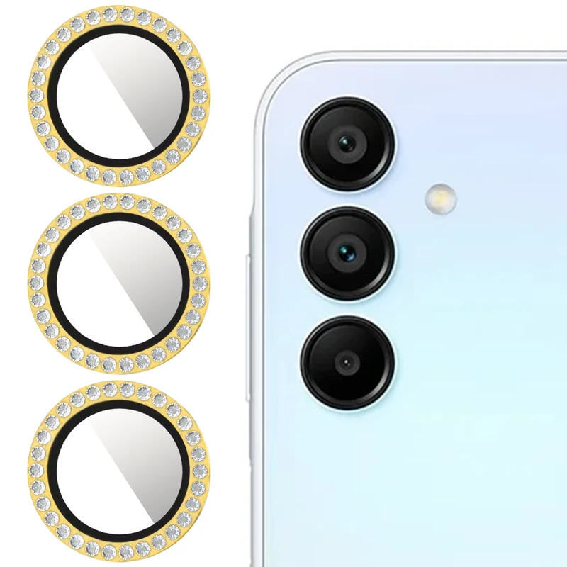 محافظ لنز دوربین والکری مدل Diamond Ring مناسب برای گوشی موبایل سامسونگ Galaxy A15