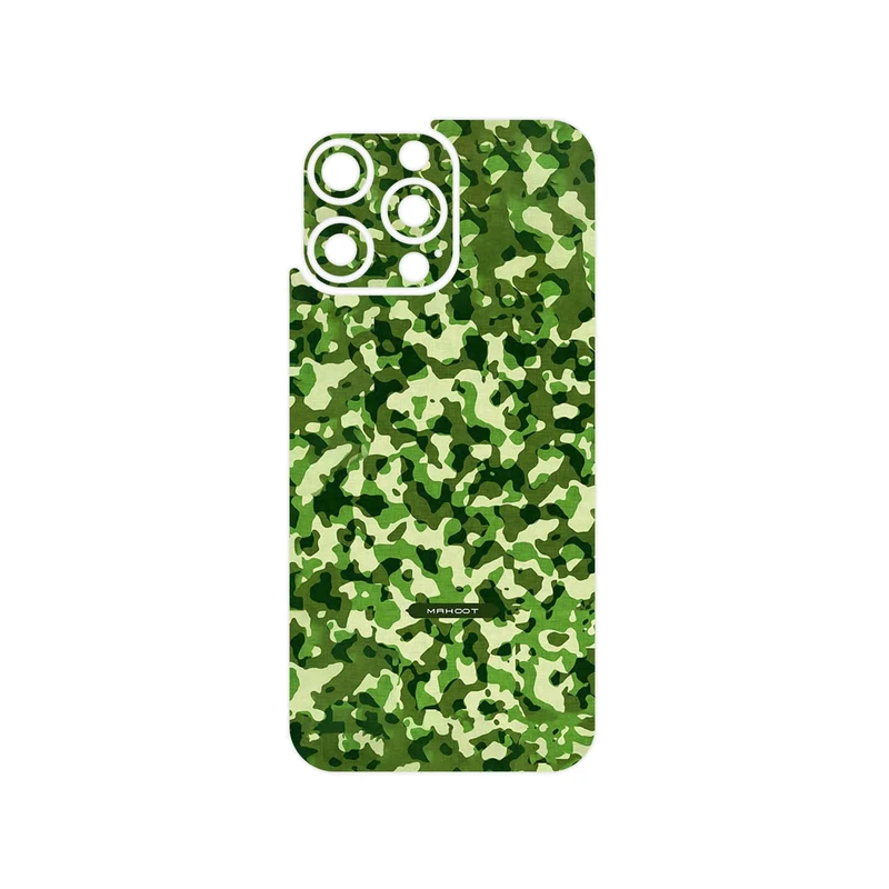 برچسب پوششی ماهوت مدل Army_Green مناسب برای گوشی موبایل اپل iPhone 16 Pro Max