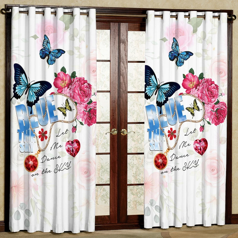 پرده مدل گل مخمل پانچی کد 1137 سایز 200x140 سانتی متر