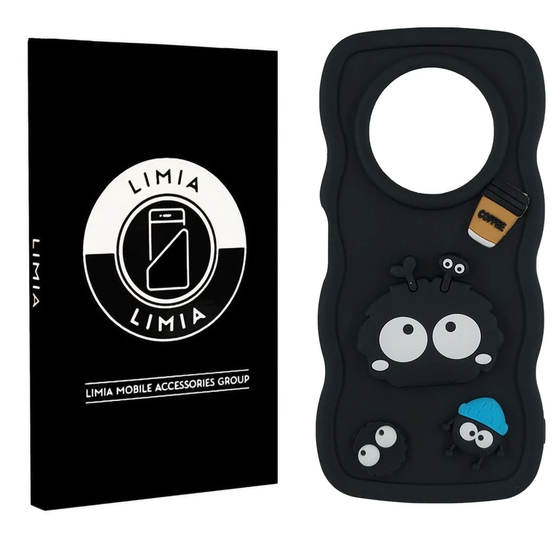 کاور لیمیا مدل عروسکی برجسته مناسب برای گوشی موبایل شیائومی Redmi A3/C61