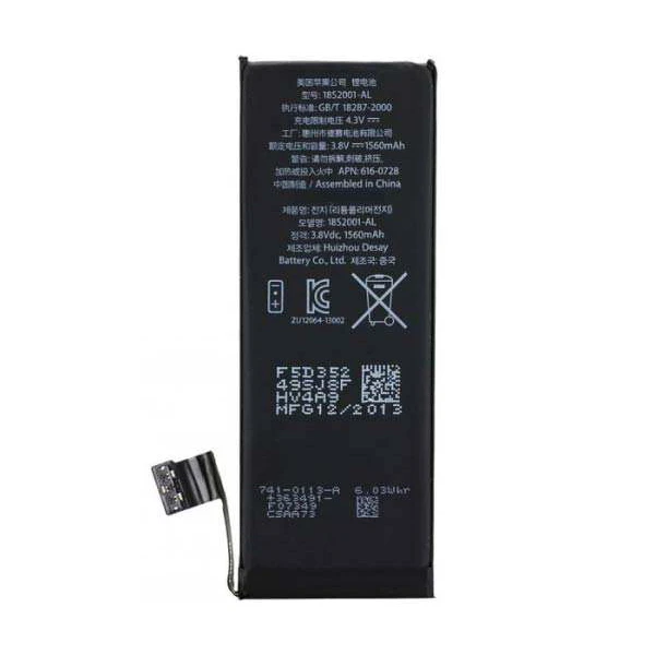 باتری موبایل مدل APN 616 ظرفیت 1560 میلی آمپر ساعت مناسب برای گوشی موبایل اپل iPhone 5s