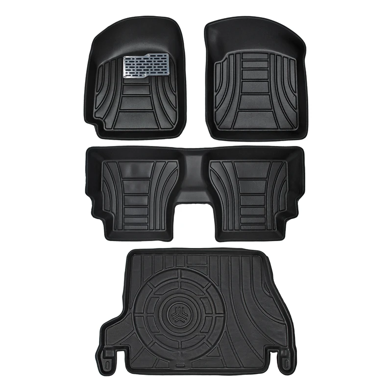 کفپوش سه بعدی خودرو پانیذ مدل MHLB مناسب برای پراید صبا به همراه کفپوش صندوق