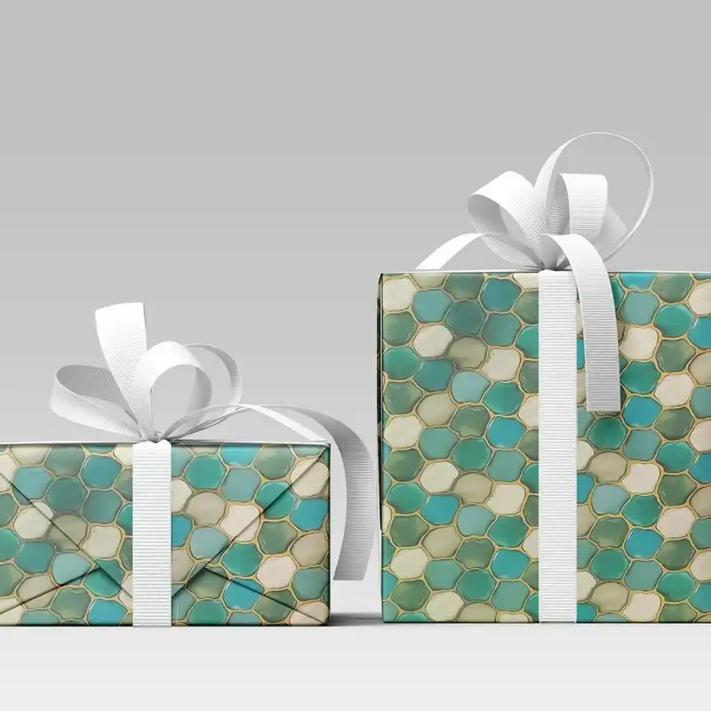 کاغذ کادو طرح سنگ بسته 2 عددی