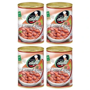 کنسرو لوبیا چیتی با سس گوجه فرنگی شیفته - 370 گرم بسته 4 عددی