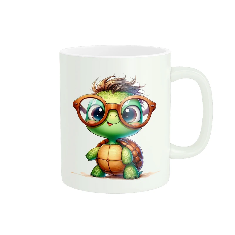 ماگ پاد آفرین طرح لاک پشت بامزه  کد 1210