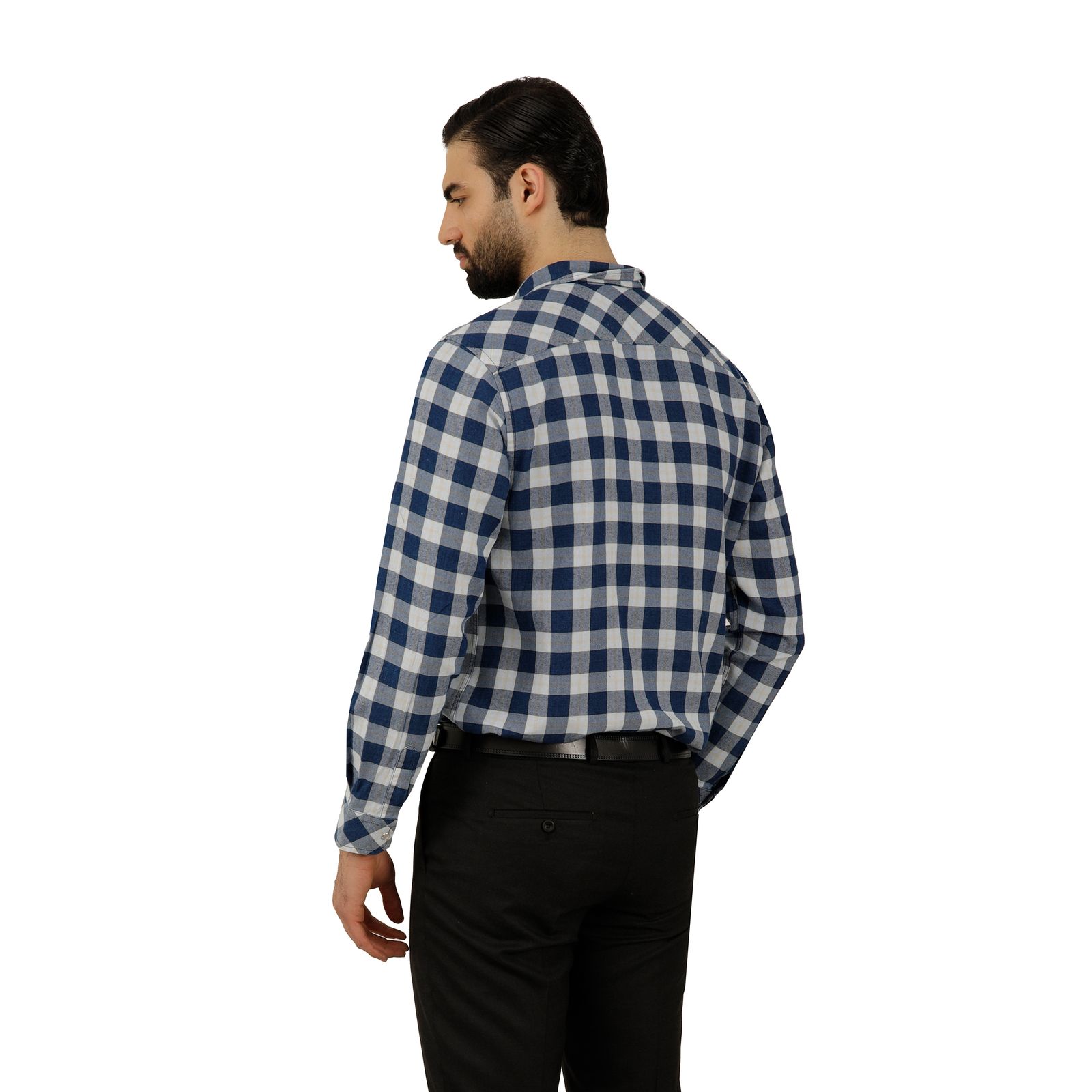 پیراهن آستین بلند مردانه پاتن جامه مدل 102721020250539 -  - 4