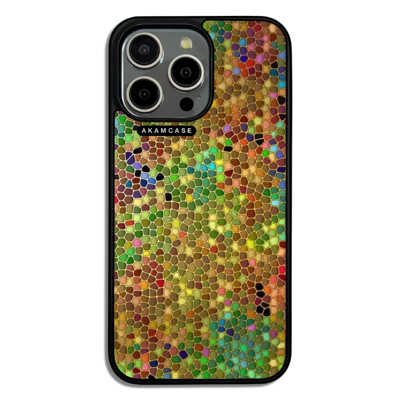 کاور آکام مدل AMC-WA15PROMAX-MOSAIC-2 مناسب برای گوشی موبایل اپل iPhone 15 Pro Max