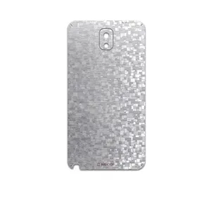 MAHOOT Silver-Silicon Cover Sticker for Samsung Galaxy Note 3