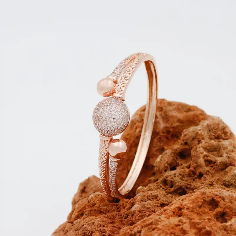 دستبند زنانه ژوپینگ مدل النگویی کد TBB-26