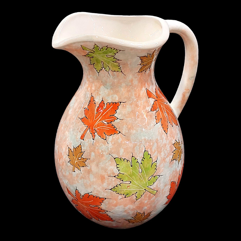 سرویس پارچ و لیوان 7 پارچه مدل پاییزی کد 2