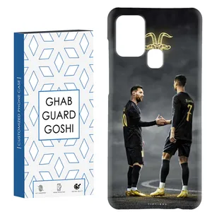 کاور قاب گارد گوشی طرح مسی رونالدو کد Dimo-137 مناسب برای گوشی موبایل سامسونگ Galaxy A21s